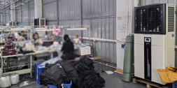 服裝工廠空調(diào)新方案：蒸發(fā)冷省電空調(diào)，節(jié)能又舒適