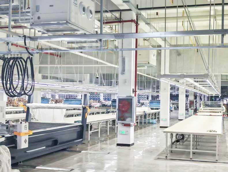 高溫廠房車間降溫，應用蒸發冷省電空調-臥式射流機組