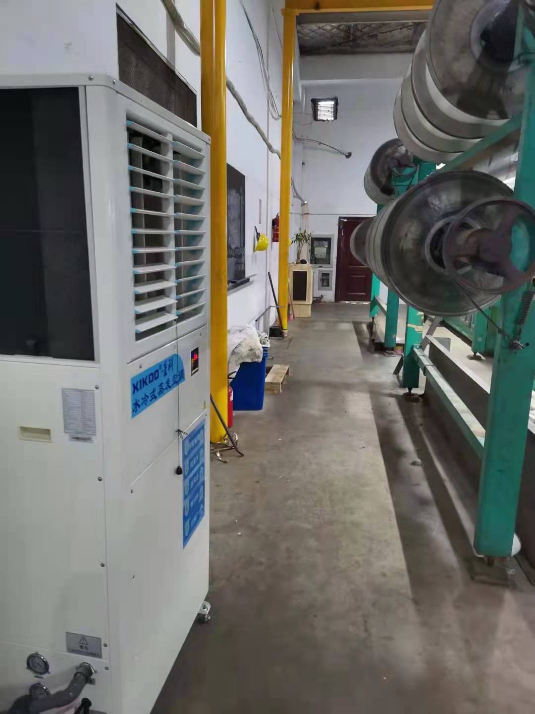 廣東某女子戒毒所生產車間選擇星科環(huán)保空調冷風機