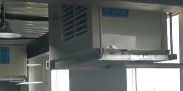 藥品倉儲倉庫整體控溫降溫應(yīng)用星科工業(yè)蒸發(fā)冷省電空調(diào)臥式射流機(jī)