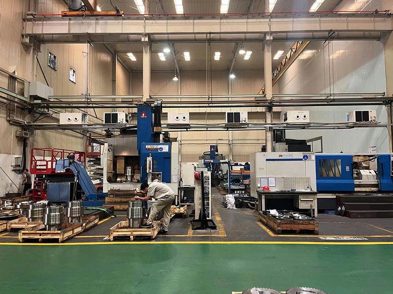 齒輪廠整體降溫，安裝工業省電空調-臥式射流機組SYW-SL-25