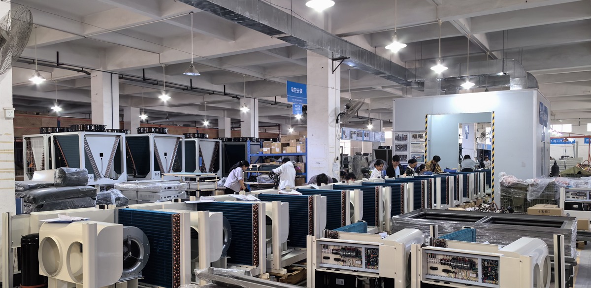 廣州蒸發冷空調廠家--星科工業蒸發冷省電空調生產線